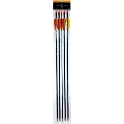 29" Wooden Arrows Poe Lang Black Point (VD-002A-B3) - Set of 5 VD-065-B3