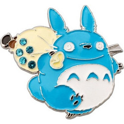 My Neighbor Totoro Metal Brooch Middle Totoro