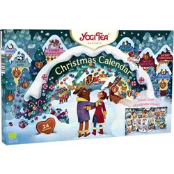 YogiTea Christmas Calendar 2026 Χριστουγεννιάτικο Ημερολόγιο Τσαγιού Mε 24 Φακελάκια 45.9gr