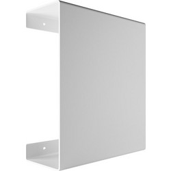 Verdi Strantza 723.06.01 White Mat - Κλειστή Σπογγοθήκη Ύψους 27 εκ