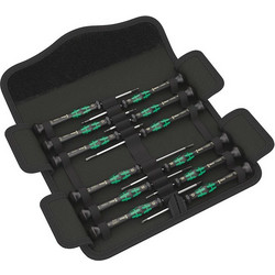 Wera Kraftform Micro Universal Electric Screwdriver, 12-piece