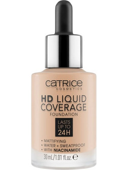 Catrice HD Liquid Coverage 036 Hazelnut Beige Liquid Foundation 30ml