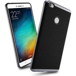 Ipaky Premium Hybrid Carbon Back Cover Grey (Xiaomi Mi Max)