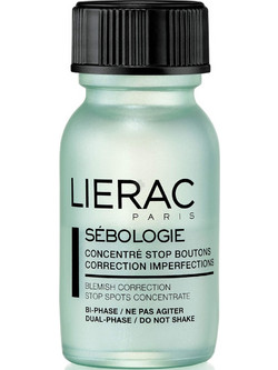 Lierac Sebologie Blemish Correction Stop Spots Concentrate Ενυδατικό Serum Προσώπου για Ακμή & Πανάδες 15ml