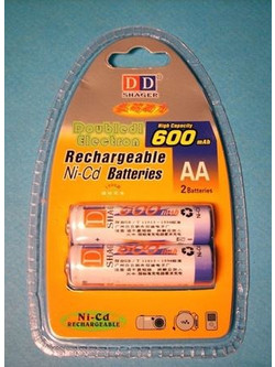 Μπαταρίες επαναφορτιζόμενες ΑΑΑ 2800mAh σετ 2 τεμάχια
