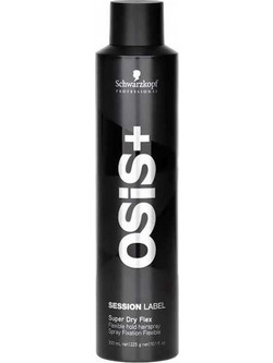 Schwarzkopf Osis+ Session Label Flexible Hold Λακ Μαλλιών 300ml