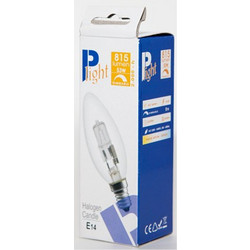 Halogen Λάμπα Eco Kερί E14/52W