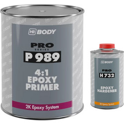 HB Body 989 4:1 Εποξειδικό Αστάρι 1lt + 732 Σκληρυντής 0.25lt