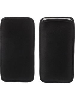Universal Θήκη Πουγκί από Ύφασμα Neoprene για Κινητά με μέγεθος: 15,9 x 8,5cm - Μαύρο