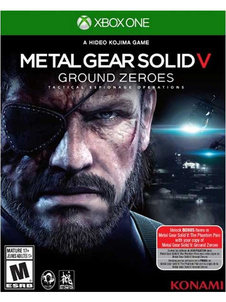 Metal Gear Solid V Ground Zeroes Xbox One