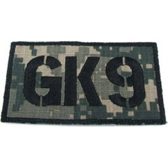 King Arms Seal Team GK9 Callsign Embroidery Patch - ACU