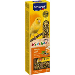 Vitakraft Kracker Canaries with Honey & Sesame 2τμχ 60gr