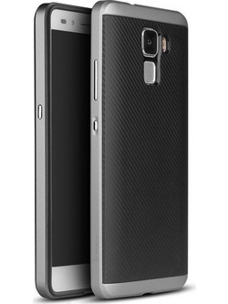 Θήκη IPAKY PREMIUM HYBRID για HUAWEI smartphone HONOR 7 - ΓΚΡΙ