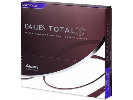 Alcon & Ciba Vision Dailies Total 1 Multifocal Ημερήσιοι Φακοί Επαφής Πολυεστιακοί Σιλικόνης Υδρογέλης 90τμχ