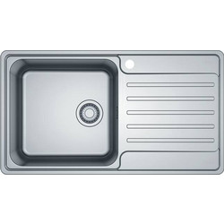 Franke Bell BCX 611 ΡΑ Ένθετος Νεροχύτης Inox Σατινέ Αριστερά 86x48cm