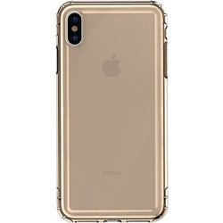 BASEUS(R) Safety Airbag Case TRANSPARENT GOLD (IPHONE XR) ARAPIPH61-SF0V