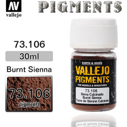 Vallejo Pigment 73.106 BURNT SIENA
