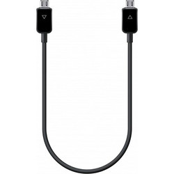 Power Sharing Cable Samsung EP-SG900UBE για G900 Galaxy S5 από micro USB σε micro USB Black org blister