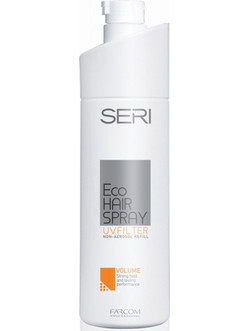 Farcom Seri Eco Non Aerosol Volume Λακ Μαλλιών Δυνατό Κράτημα 1lt