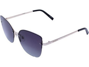 Daniel Klein DK4234/C1 Γυναικεία Γυαλιά Ηλίου Πεταλούδα Μεταλλικά Ασημί με Μπλε Polarized Φακό