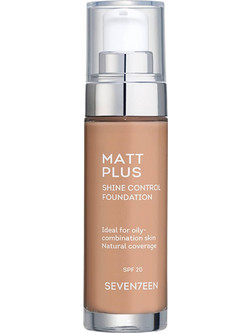 Seventeen Matt Plus 07 Summer Tan Liquid Foundation SPF20 30ml