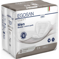 Egosan Men Επιθέματα Ακράτειας 2 Σταγόνες 14τμχ