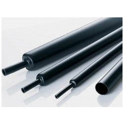 HEAT SHRINK TUBING BLACK ΘΕΡΜΟΣΥΣΤΕΛΛΟΜΕΝΟ ΜΑΥΡΟ Φ1 1.6/0.8mm 1m HFT-102 PLF100