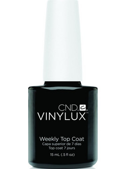 CND Vinylux Weekly Top Coat Gloss Βερνίκι Νυχιών Μακράς Διαρκείας 15ml