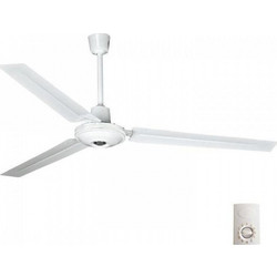 Eurolamp 147-29012 Ανεμιστήρας Οροφής 140cm 80W Λευκός