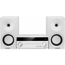 Blaupunkt MS30BT Ηχοσύστημα Hi-Fi 2.0 40W με CD / Digital Media Player και Bluetooth White