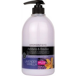 Farcom Arlem Lavender & Vanilla Κρεμώδες Αφρόλουτρο 1lt