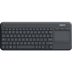 Logitech K400 Black Ασύρματο Πληκτρολόγιο με TouchPad