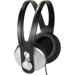 Vivanco Stereo Ενσύρματα Ακουστικά Hi-Fi Over Ear Μαύρα Ασημί