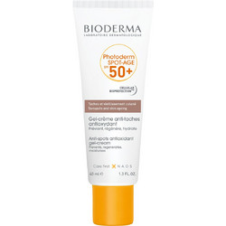 Bioderma Photoderm Spot-Age Αντηλιακό Gel Προσώπου Αντιγηραντικό Κατά των Πανάδων SPF50+ 40ml