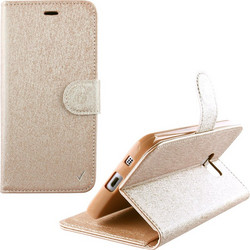 Volte-Tel Book Leather TPU Gold (iPhone 8/7 Plus)