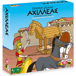50/50 Games Αχιλλέας Ο Πόλεμος Στην Τροία Επιτραπέζιο Παιχνίδι για Παιδιά 8+ Ετών για 2-4 Παίκτες