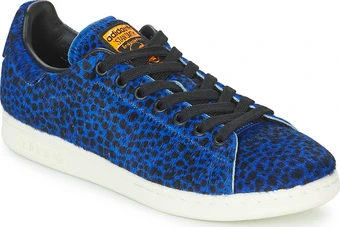 Adidas stan smith blue leopard best sale