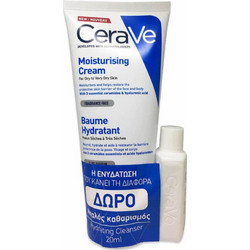 CeraVe Moisturising Cream 177ml + Hydrating Cleanser 15ml