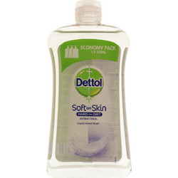 Dettol Soft On Skin Sensitive Αντισηπτικό Κρεμοσάπουνο Refill 750ml