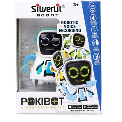 Silverlit Pockibot Ηλεκτρονικό Παιδικό Παιχνίδι Ρομπότ για 3+ Ετών 7530-88529