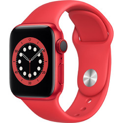 Apple Watch Series 6 40mm Aluminum Red / Red