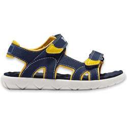 Timberland Perkins Row 2-Strap Παιδικά Πέδιλα για Αγόρι Navy Μπλε TB0A1QXU019