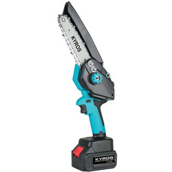 Kyros KY257 Κλαδευτικό Αλυσοπρίονο Μπαταρίας 21V 1.3kg με Λάμα 16cm