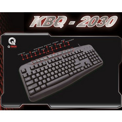 Q-Tech KBQ-2030 Black Πληκτρολόγιο