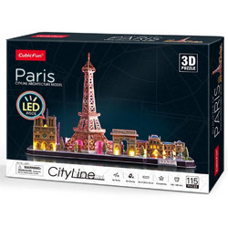 Puzzle CubicFun Paris Led Edition 3D 115 Κομμάτια