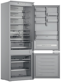 Whirlpool WH SP70 T262 P Εντοιχιζόμενος Ψυγειοκαταψύκτης 394lt Full No Frost Υ193.5xΠ69xΒ55.1cm Inox
