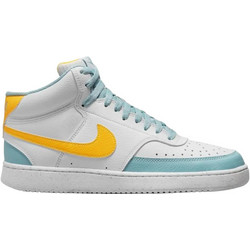 Nike Court Vision Mid Next Nature Ανδρικά Sneakers Μποτάκια Λευκά FJ3998-100