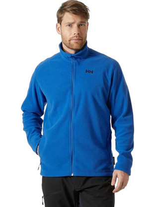 Helly Hansen Daybreaker Ανδρική Ζακέτα Fleece με Φερμουάρ Royal Blue 51598-543