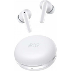 QCY T13 ANC 2 Ακουστικά Bluetooth In Ear Ανθεκτικά στο Νερό White