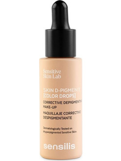 Sensilis Skin D-Pigment Color Drops Beige Golden Liquid Make Up 30ml